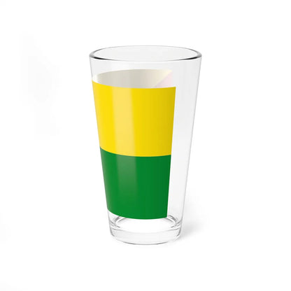 Flag of Abejorral Colombia - Pint Glass 16oz-Go Mug Yourself