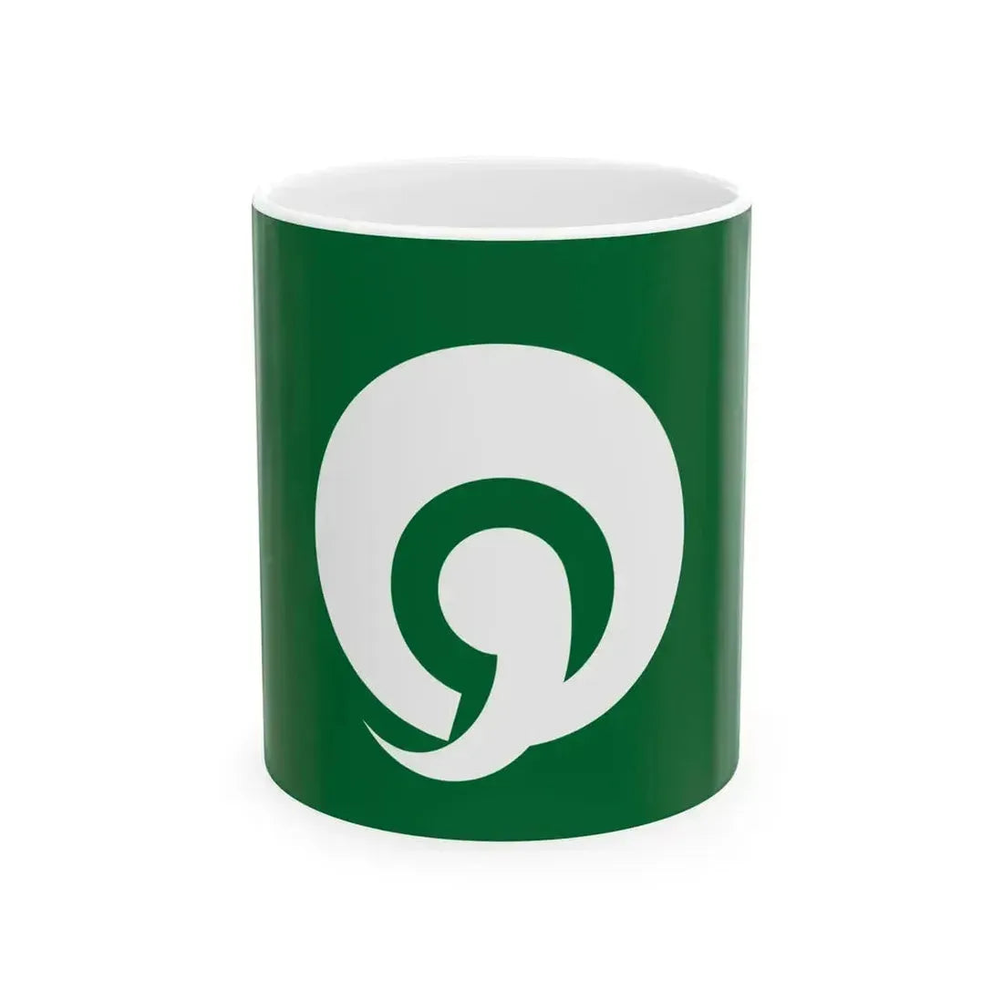 Flag of Abiko Chiba (Japan) White Coffee Mug 11oz - Go Mug Yourself