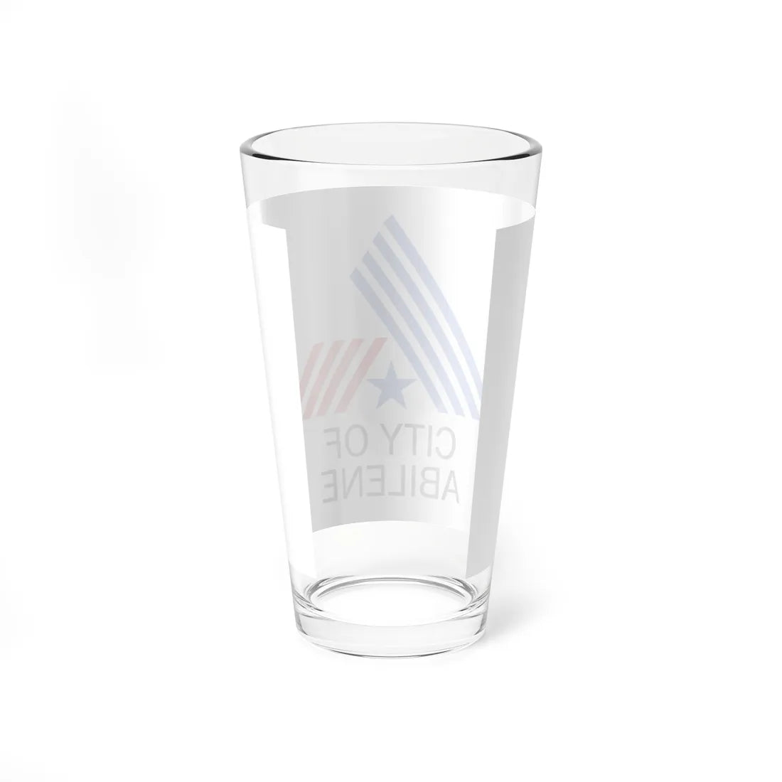 Flag of Abilene Texas (United States) Pint Glass 16oz - Go Mug Yourself
