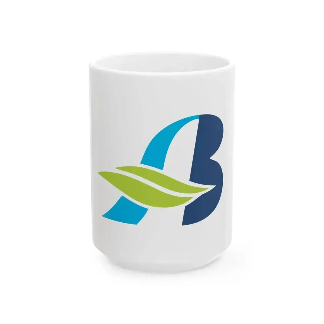 Flag of Abira Hokkaido (Japan) White Coffee Mug 15oz - Go Mug Yourself