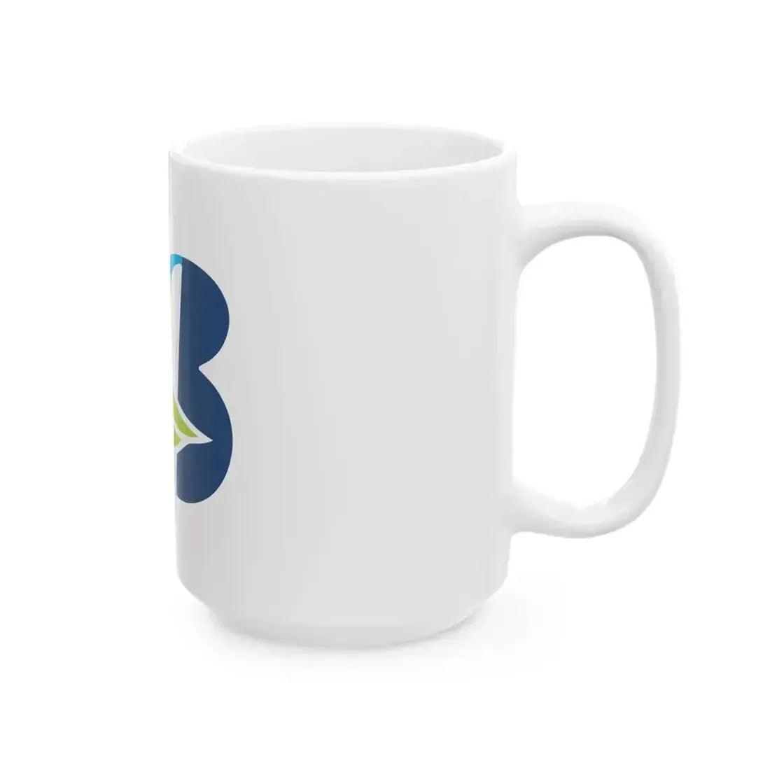 Flag of Abira Hokkaido (Japan) White Coffee Mug - Go Mug Yourself