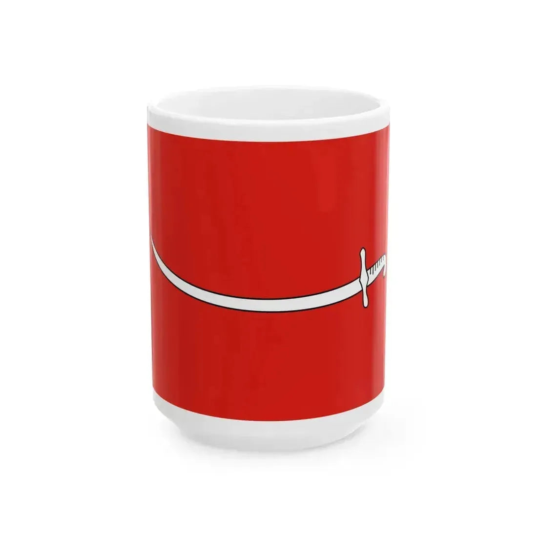 Flag of Abkhazia c. 1770-1864 (Georgia) White Coffee Mug 15oz - Go Mug Yourself