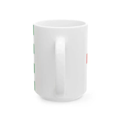 Flag of Abkhazia GE (Georgia) White Coffee Mug - Go Mug Yourself