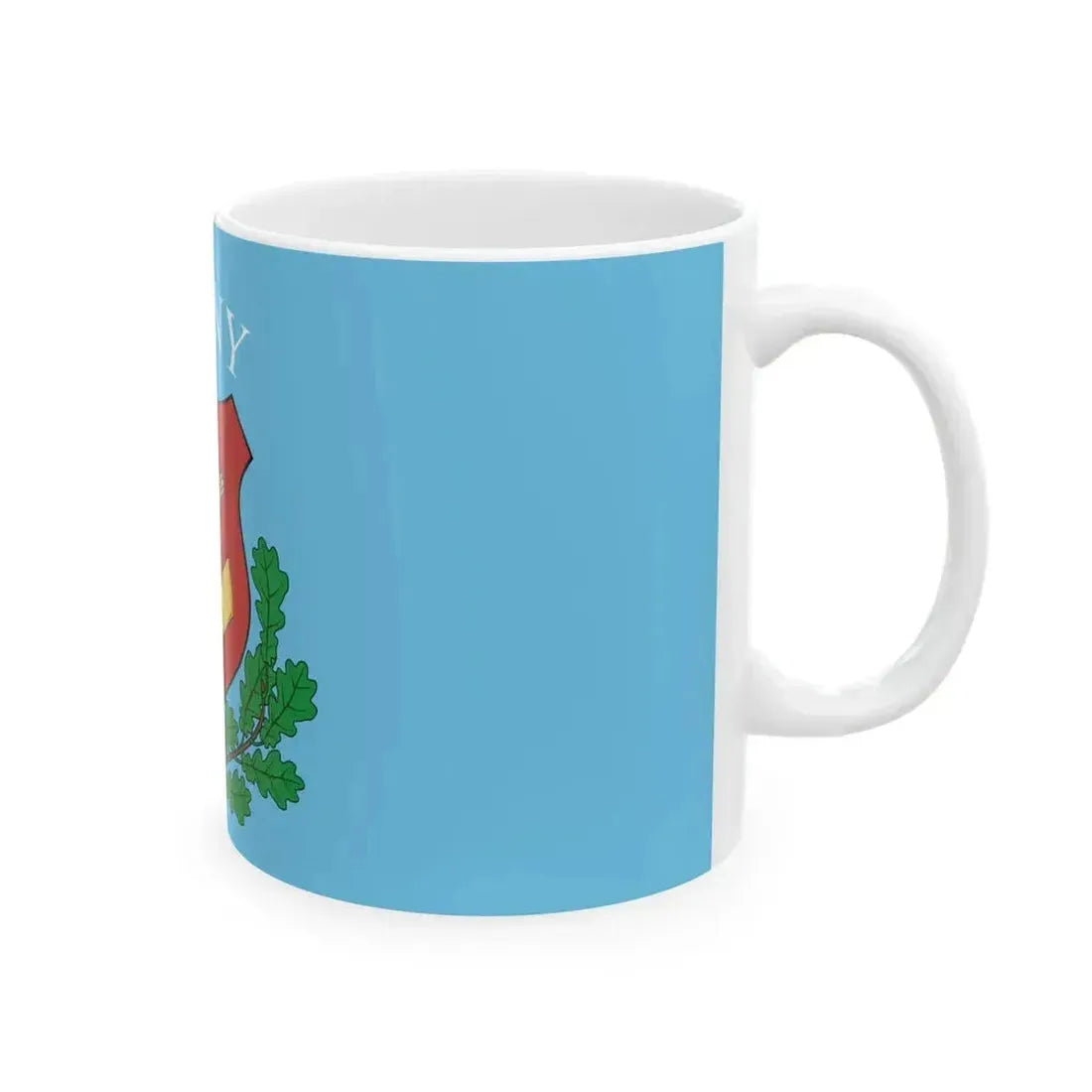 Flag of Abony (Hungary) White Coffee Mug - Go Mug Yourself