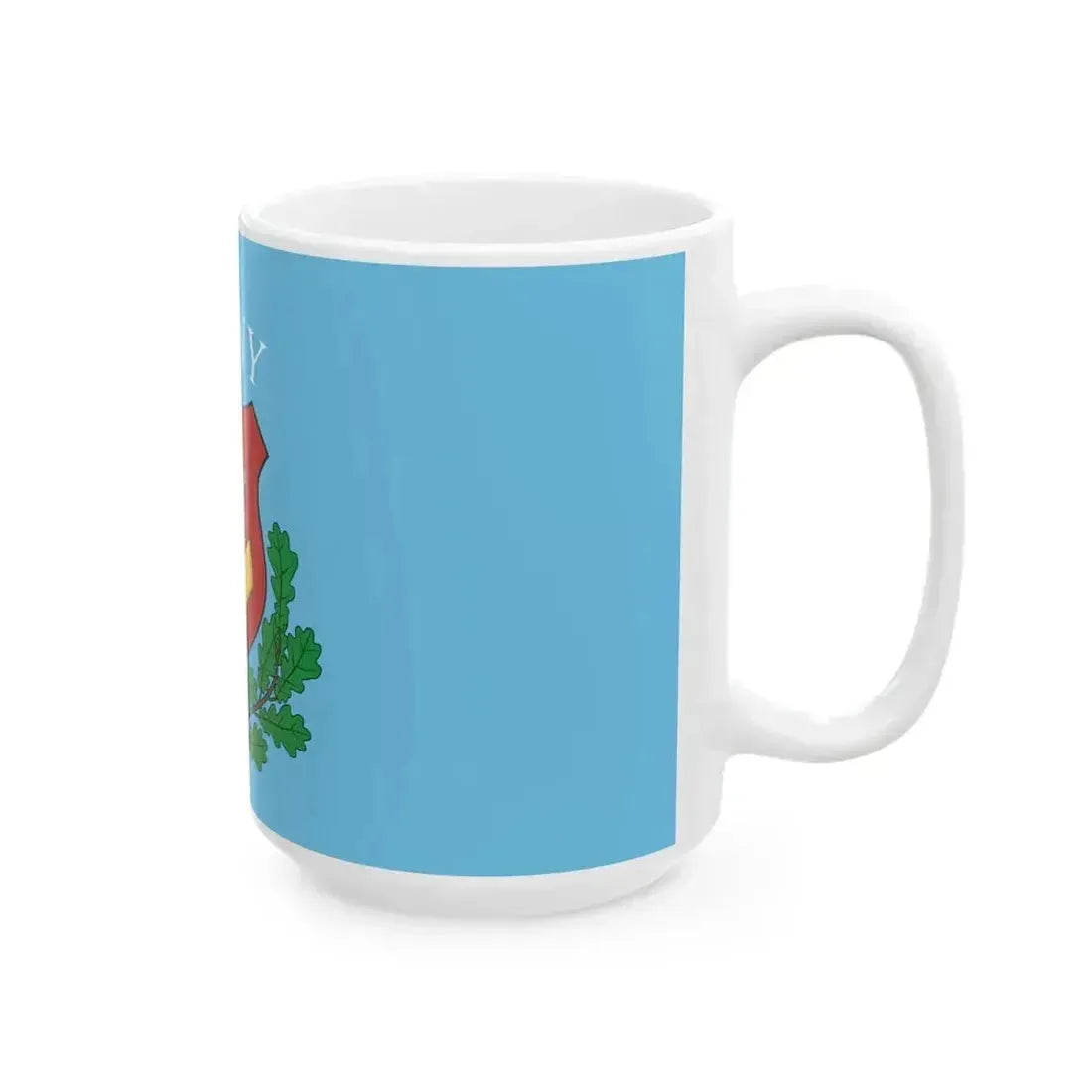 Flag of Abony (Hungary) White Coffee Mug - Go Mug Yourself