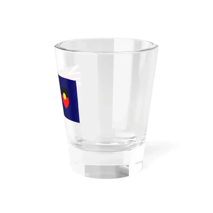 Flag of Aboriginal Dominion (Australia) Shot Glass 1.5oz - Go Mug Yourself