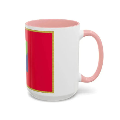 Flag of Abruzzo Italy - Accent Coffee Mug - Go Mug Yourself