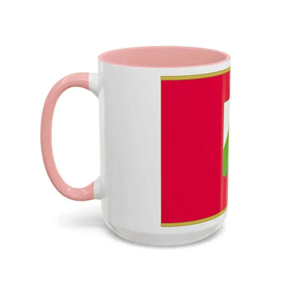 Flag of Abruzzo Italy - Accent Coffee Mug - Go Mug Yourself