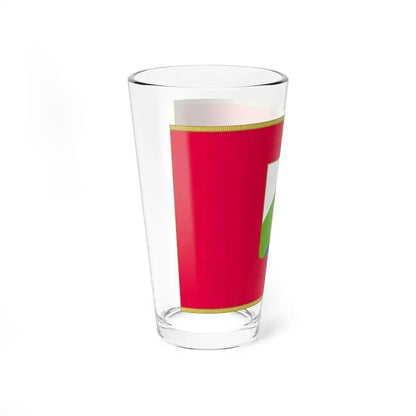 Flag of Abruzzo Italy - Pint Glass 16oz - Go Mug Yourself