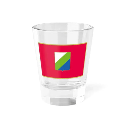 Flag of Abruzzo Italy - Shot Glass 1.5oz 1.5oz - Go Mug Yourself