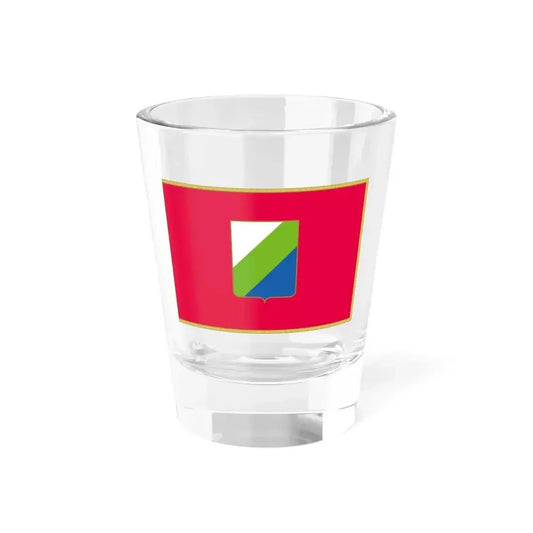 Flag of Abruzzo Italy - Shot Glass 1.5oz 1.5oz - Go Mug Yourself