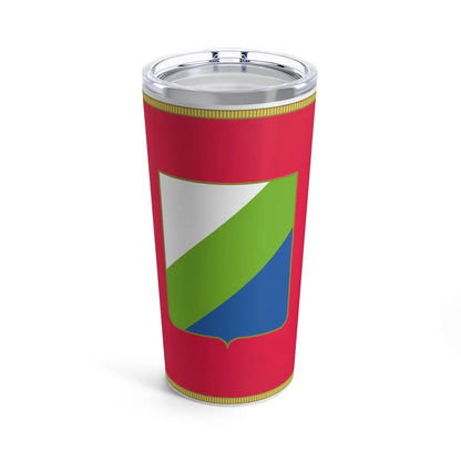 Flag of Abruzzo Italy - Tumbler 20oz-20oz-Go Mug Yourself