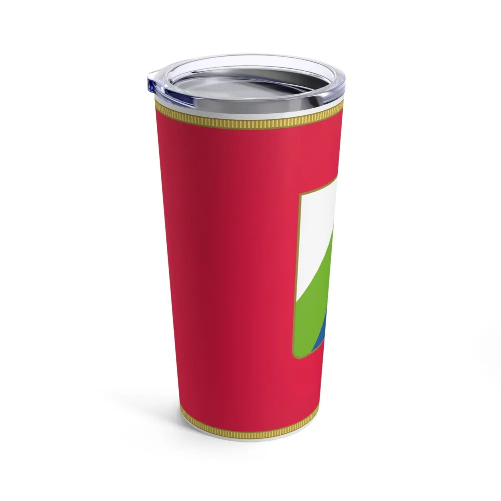 Flag of Abruzzo Italy - Tumbler 20oz-Go Mug Yourself