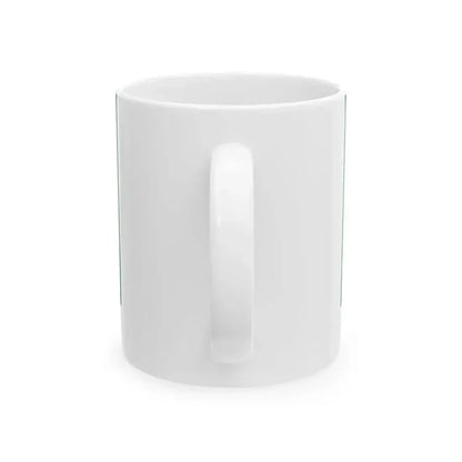 Flag of Abzelilovsky rayon (Russia) White Coffee Mug - Go Mug Yourself