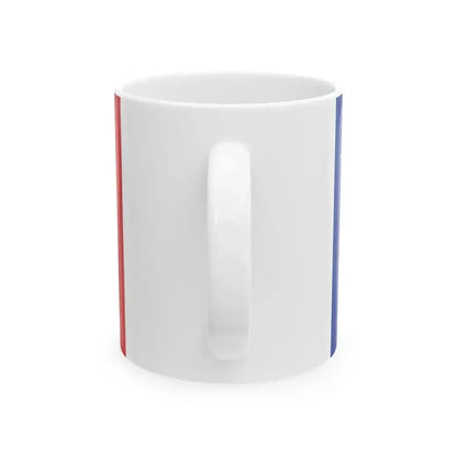 Flag of Acadia (Canada) White Coffee Mug - Go Mug Yourself