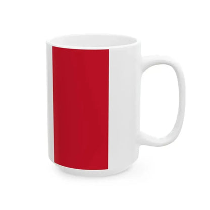 Flag of Acadia (Canada) White Coffee Mug - Go Mug Yourself