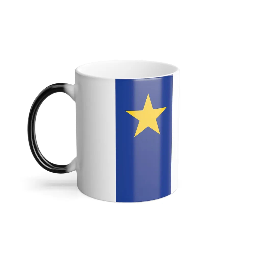 Flag of Acadia - Color Changing Coffee Mug-Go Mug Yourself