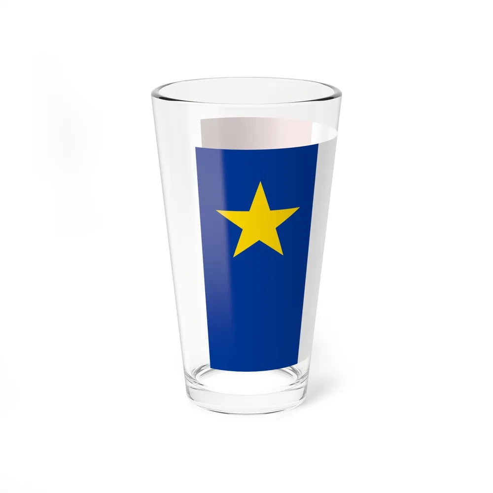 Flag of Acadia - Pint Glass 16oz-Go Mug Yourself