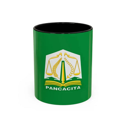 Flag of Aceh Indonesia - Accent Coffee Mug 11oz Black - Go Mug Yourself