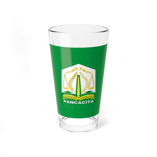 Flag of Aceh Indonesia - Pint Glass 16oz-16oz-Go Mug Yourself