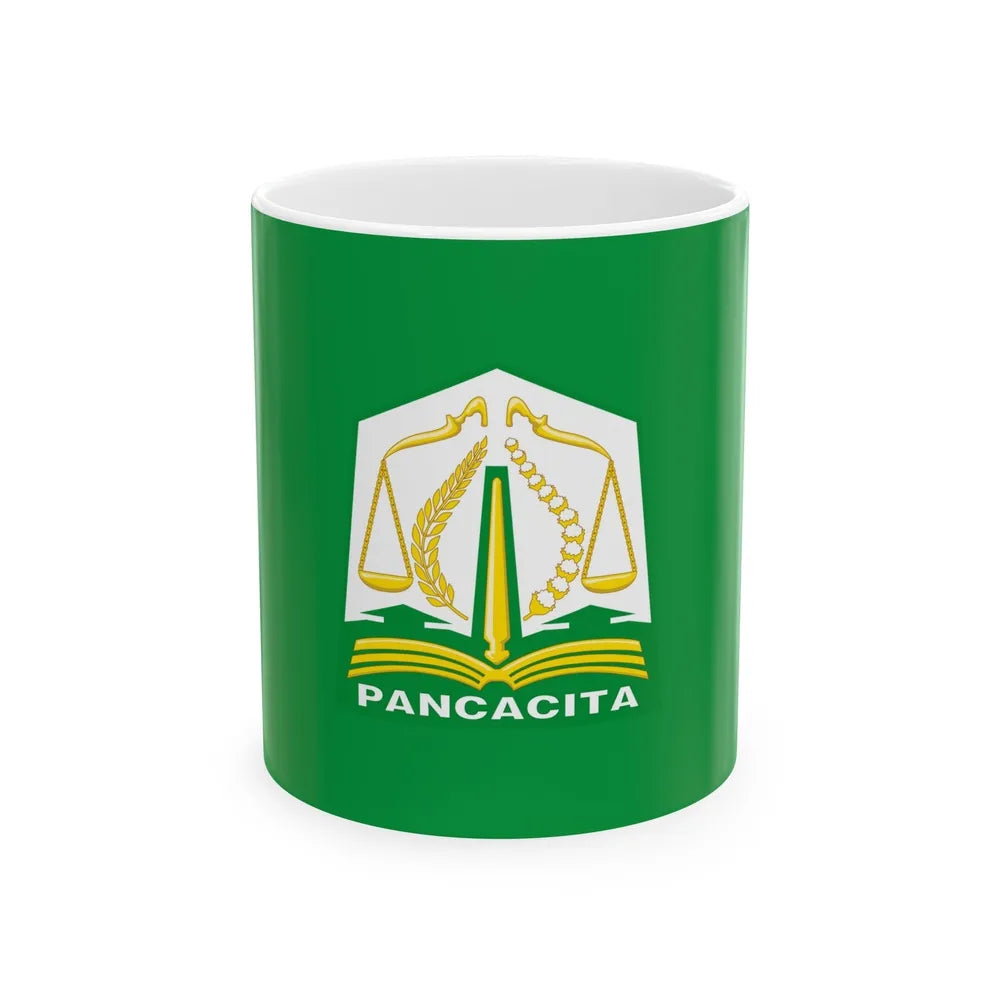 Flag of Aceh Indonesia - White Coffee Mug-11oz-Go Mug Yourself