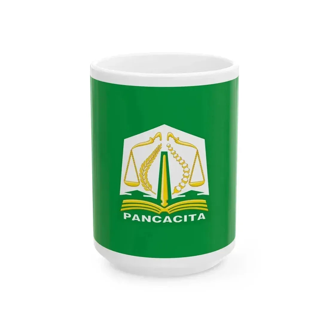 Flag of Aceh Indonesia - White Coffee Mug 15oz - Go Mug Yourself