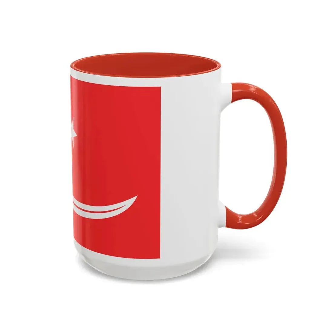 Flag of Aceh Sultanate Malaysia - Accent Coffee Mug - Go Mug Yourself