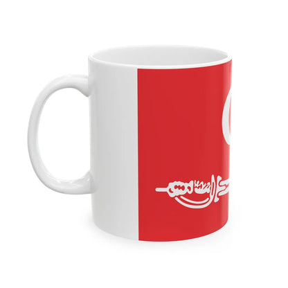 Flag of Aceh Sultanate Malaysia - White Coffee Mug-Go Mug Yourself