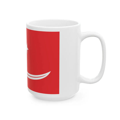 Flag of Aceh Sultanate Malaysia - White Coffee Mug-Go Mug Yourself