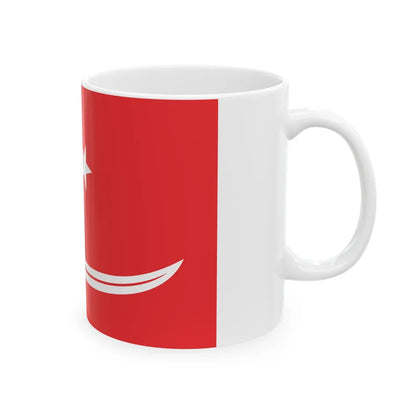 Flag of Aceh Sultanate Malaysia - White Coffee Mug-Go Mug Yourself