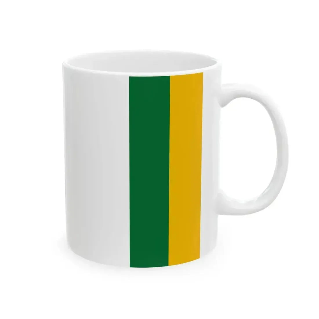 Flag of Acsa (Hungary) White Coffee Mug - Go Mug Yourself