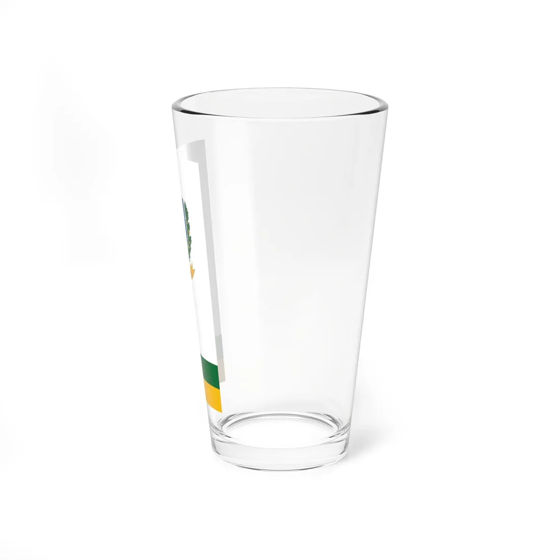 Flag of Acsa vertical (Hungary) Pint Glass 16oz - Go Mug Yourself