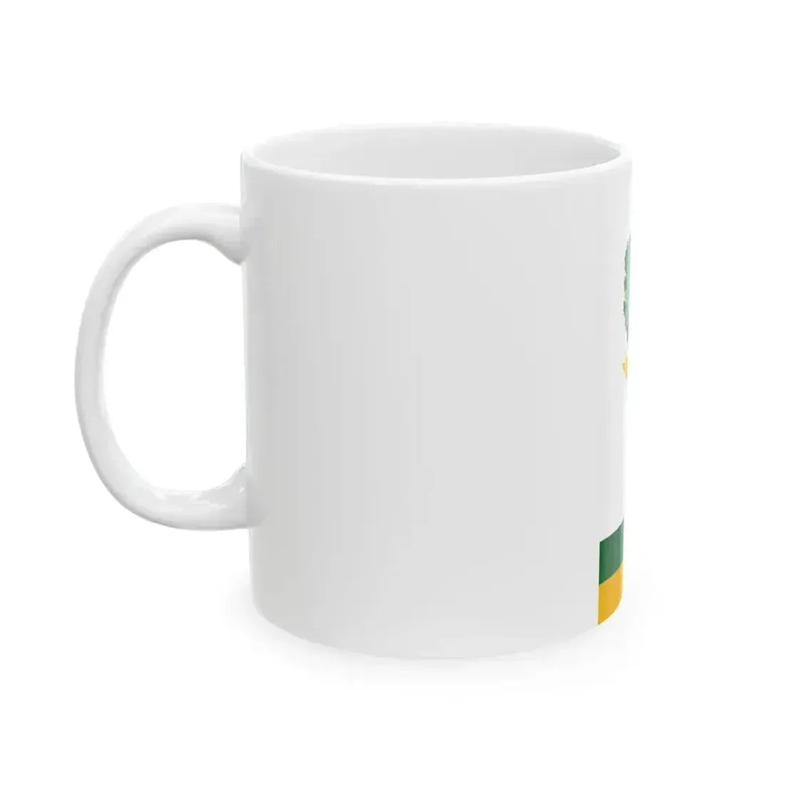 Flag of Acsa vertical (Hungary) White Coffee Mug - Go Mug Yourself