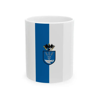 Flag of Acsad (Hungary) White Coffee Mug 11oz - Go Mug Yourself