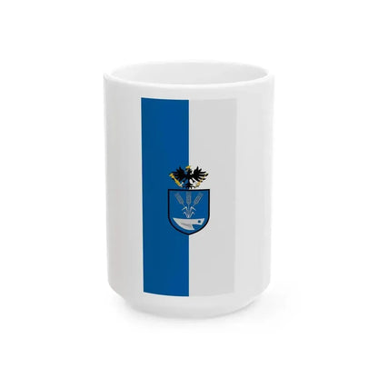 Flag of Acsad (Hungary) White Coffee Mug 15oz - Go Mug Yourself