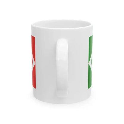 Flag of Action Culture Tradition (Italy) White Coffee Mug - Go Mug Yourself