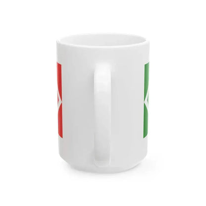 Flag of Action Culture Tradition (Italy) White Coffee Mug - Go Mug Yourself