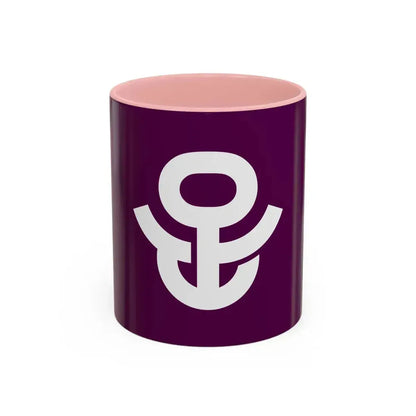 Flag of Adachi Tokyo Japan - Accent Coffee Mug 11oz Pink - Go Mug Yourself