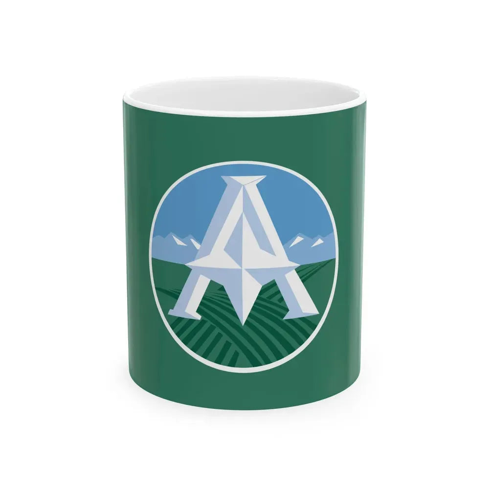 Flag of Adams County Colorado (United States) White Coffee Mug 11oz - Go Mug Yourself