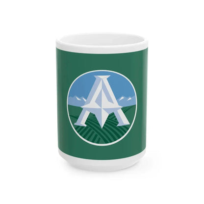 Flag of Adams County Colorado (United States) White Coffee Mug 15oz - Go Mug Yourself