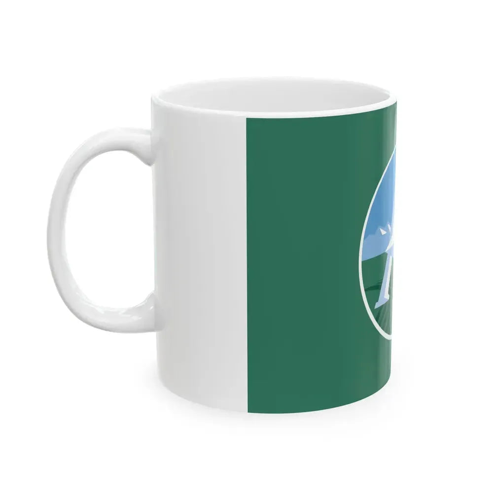 Flag of Adams County Colorado (United States) White Coffee Mug - Go Mug Yourself