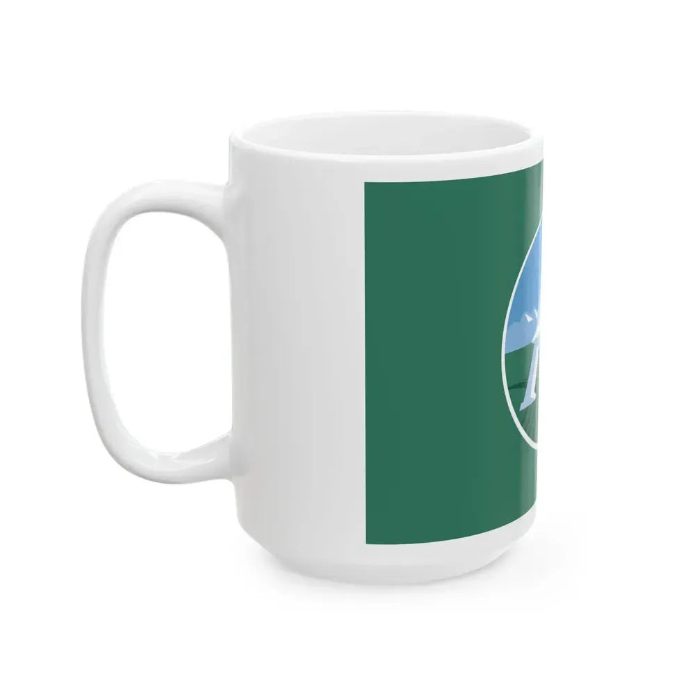 Flag of Adams County Colorado (United States) White Coffee Mug - Go Mug Yourself