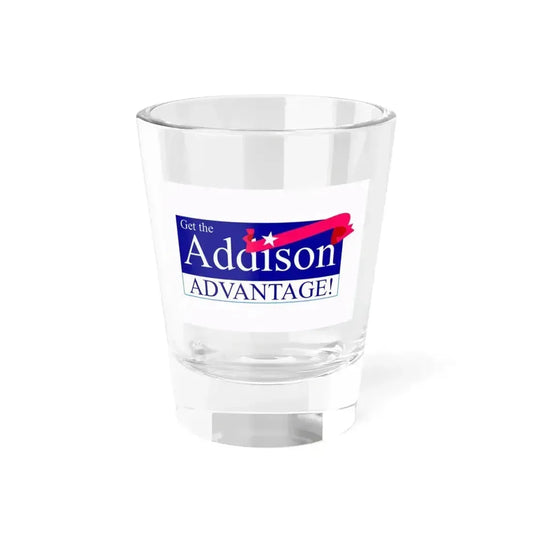 Flag of Addison Illinois (United States) Shot Glass 1.5oz 1.5oz - Go Mug Yourself