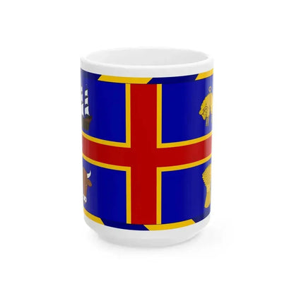 Flag of Adelaide (Australia) White Coffee Mug 15oz - Go Mug Yourself