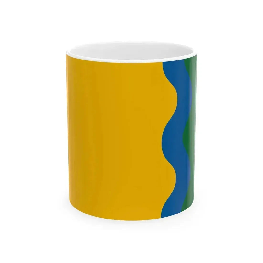 Flag of Adony (Hungary) White Coffee Mug 11oz - Go Mug Yourself