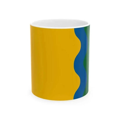 Flag of Adony (Hungary) White Coffee Mug 11oz - Go Mug Yourself