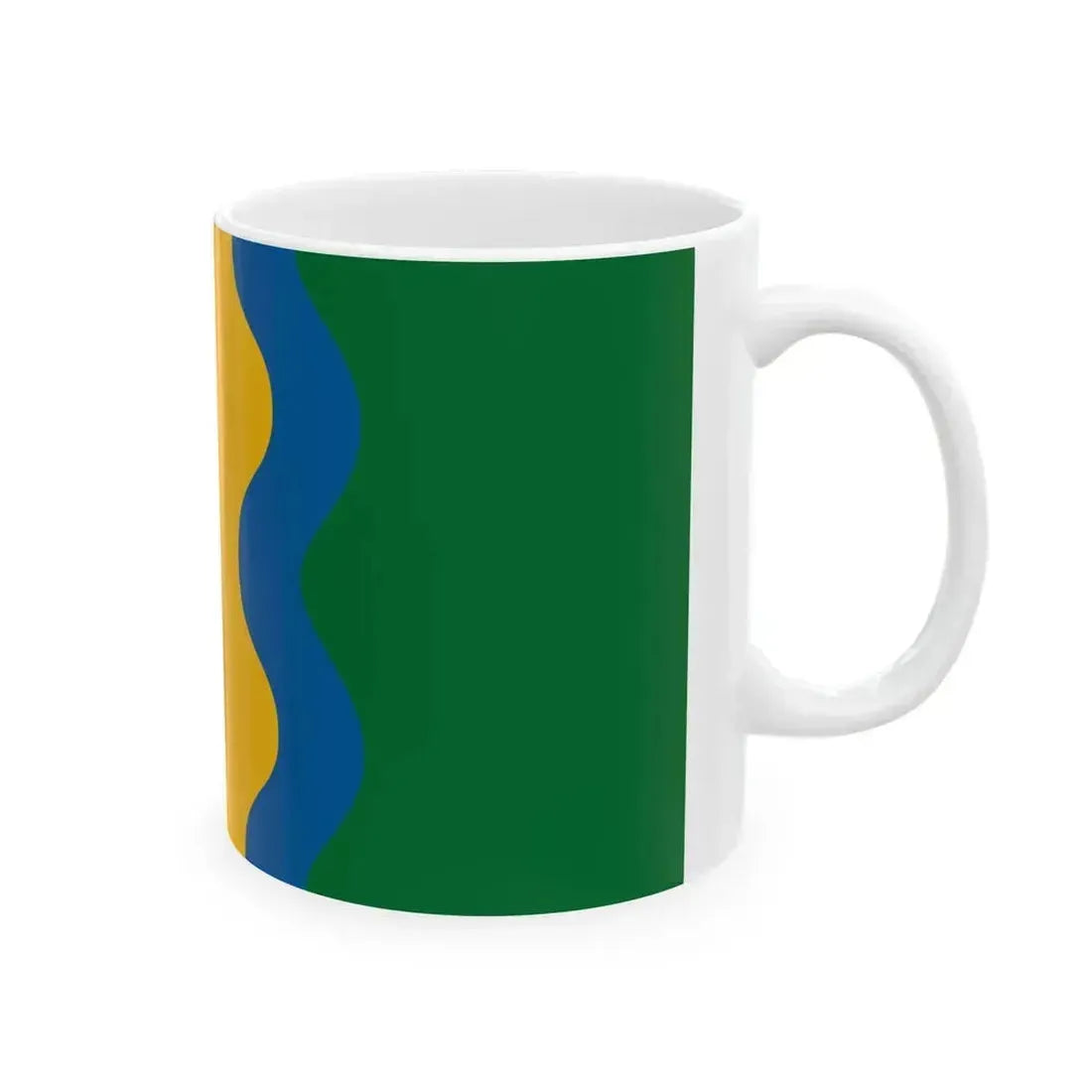 Flag of Adony (Hungary) White Coffee Mug - Go Mug Yourself