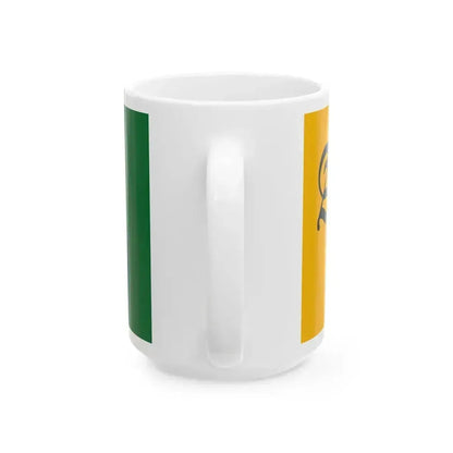 Flag of Adony (Hungary) White Coffee Mug - Go Mug Yourself