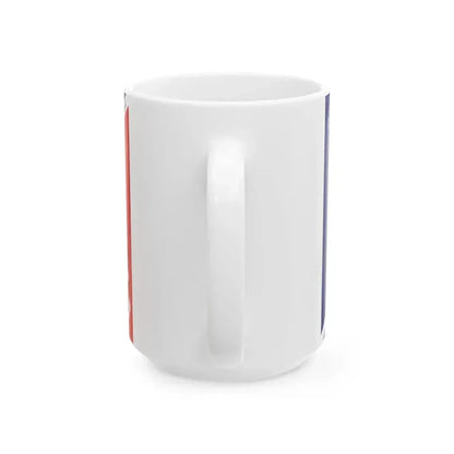 Flag of Aegina (Greece) White Coffee Mug - Go Mug Yourself