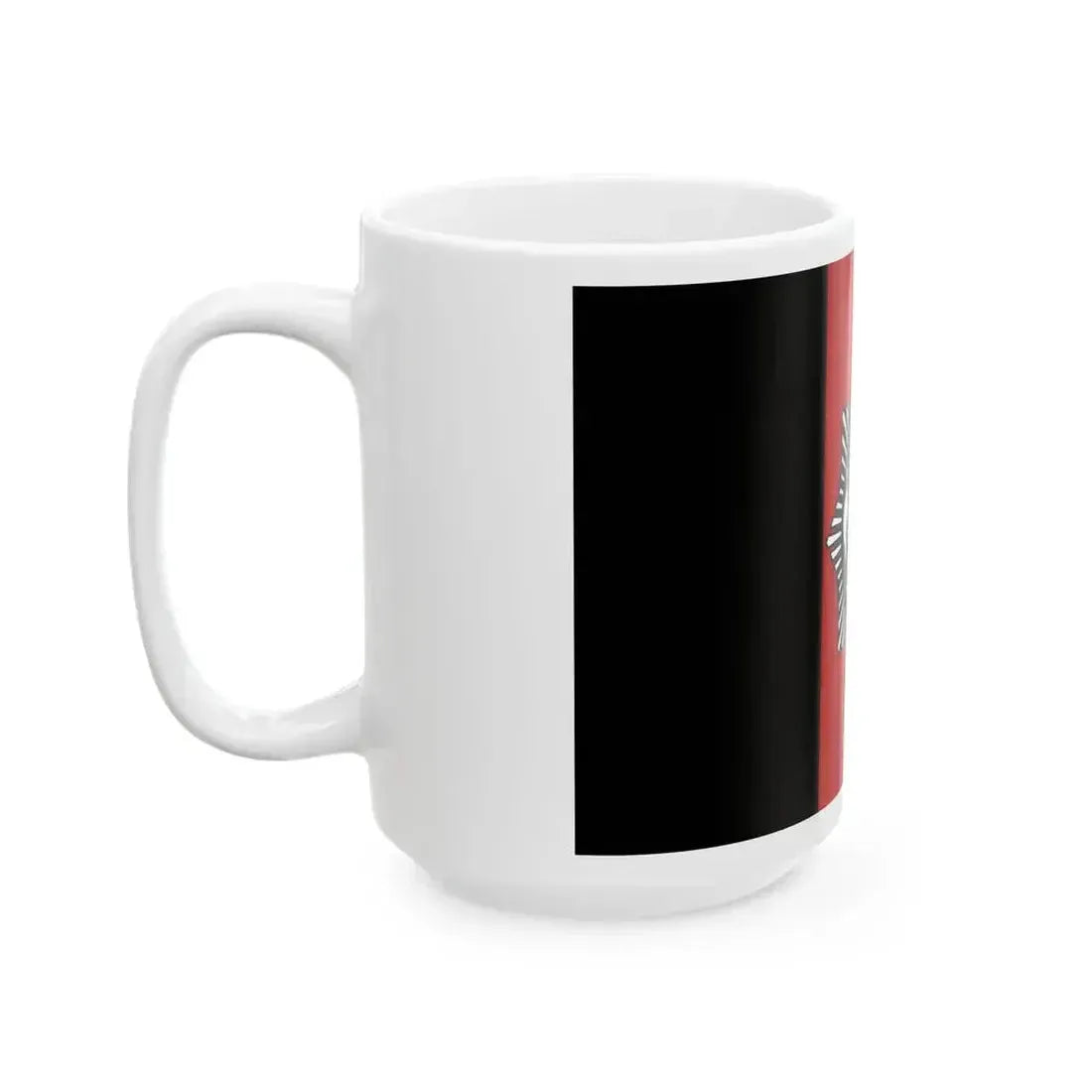 Flag of Afghanistan 17 Jan 1929 - 13 Oct 1929 (Afghanistan) White Coffee Mug - Go Mug Yourself